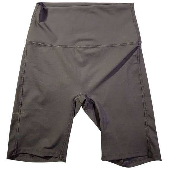 Zenana Sports Bra & Shorts Women Med Charcoal Grey Two Piece Polyester/Spandex - Picture 5 of 8